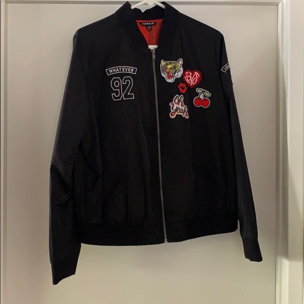 Torrid bomber jacket
